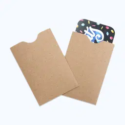 Kraft Card Stock Sleeves