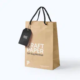 Custom Printed Kraft Tote Bags