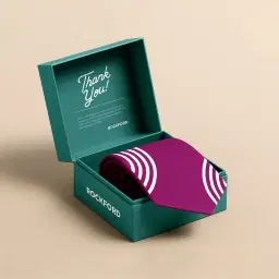 Hinged presentation packaging