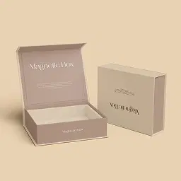 Magnetic closure boxes