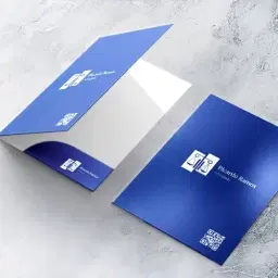 Presentation card folders