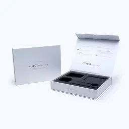 Box with magnetic closures