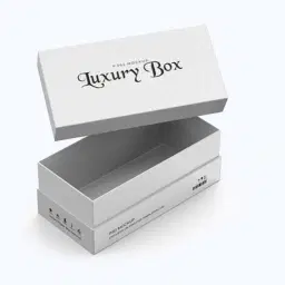 Rigid box with two pieces