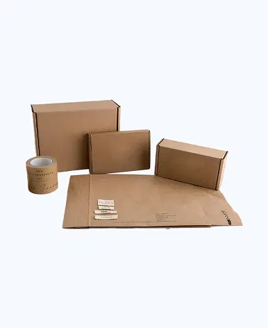 Flexible ordering mailer boxes