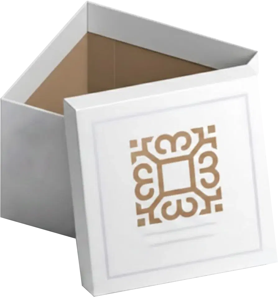 Branded gift box