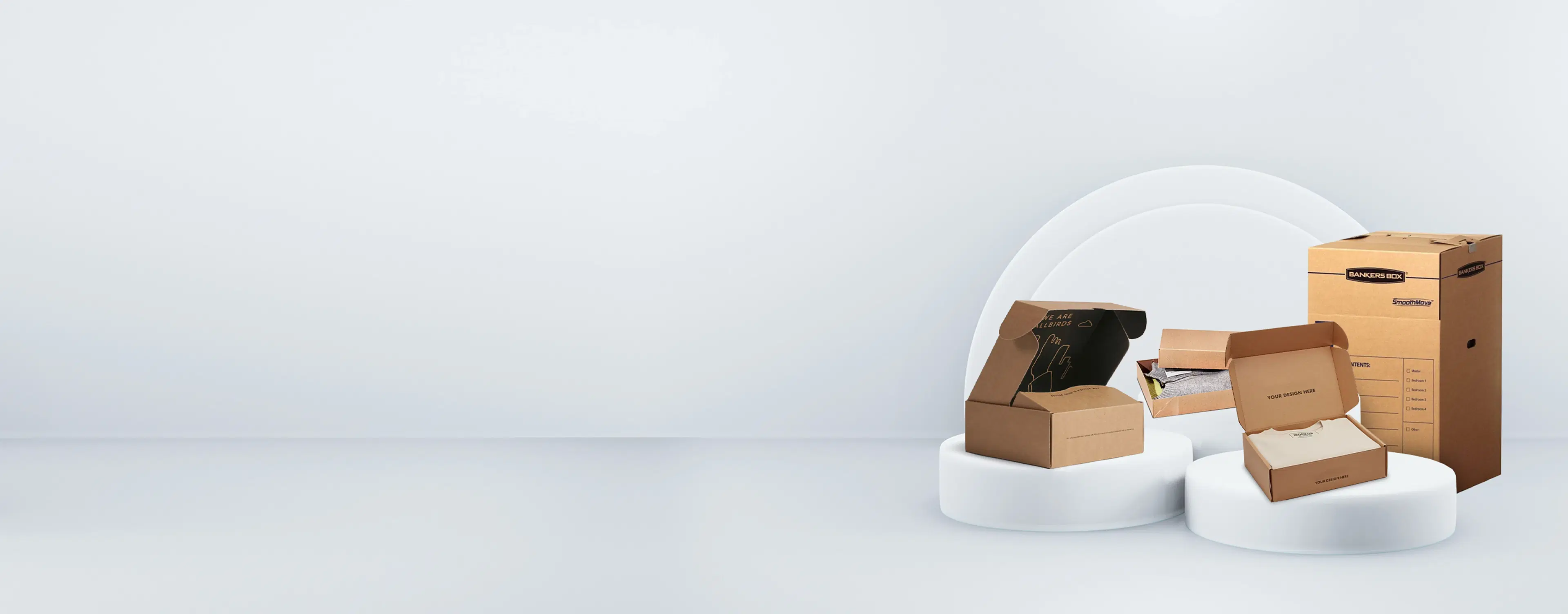 Custom Apparel & Clothing Shipping Boxes