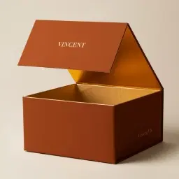 Gift boxes with magnetic closures