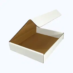 White cardstock packaging