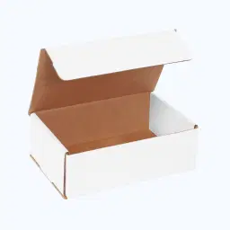 White cardstock packaging
