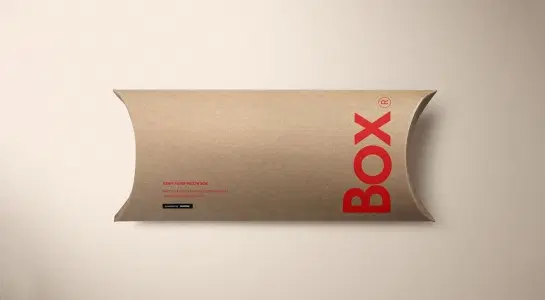 Kraft Pillow Box
